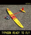 fiberglass 2m Electric RC plane Typhoon 2