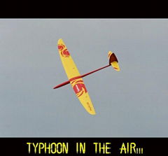 2M wingspan Composite Rc glider Typhoon in full carbon version