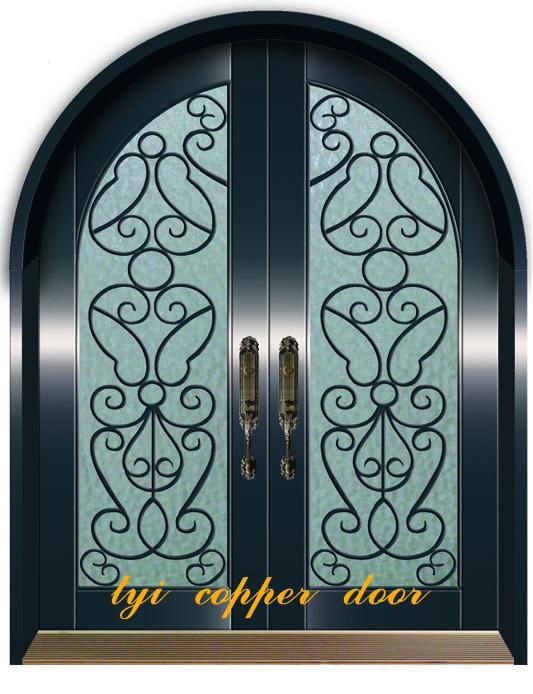 wrought iron door 5