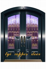 security copper doors with high quality