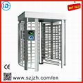 Security Access Control System Full Height Turnstile Door