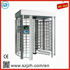 Security Access Control System Full Height Turnstile Door