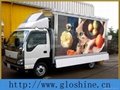 Gloshine P12.5mm Big Bee Metal Art Design Truck Commerical LED TV Display Panel 2