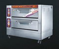 2 deck 4 trays electric deck oven