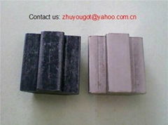 spring nut,spring leaf block,elastic nut,sliding block,Rear nut,Prevent slippery