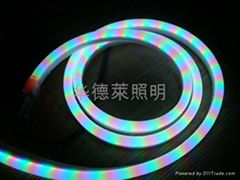 LED neon light belt four line colour