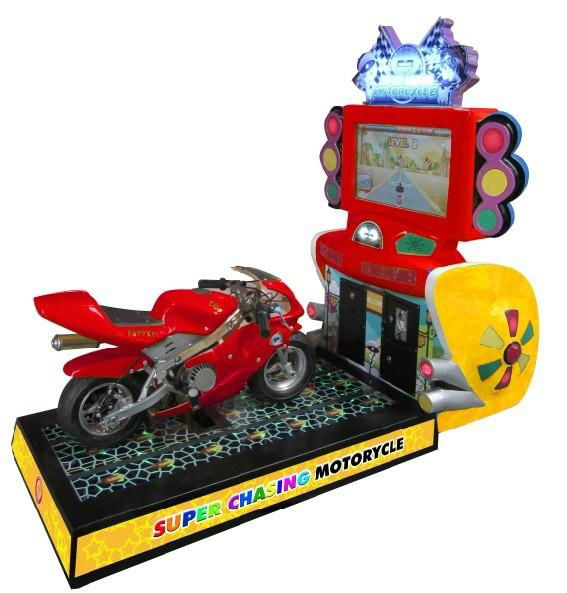 Amusement Equipment Super Chasing Motorcycle 2