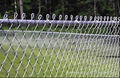 Chain link fence