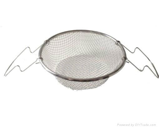 stainless steel frying basket