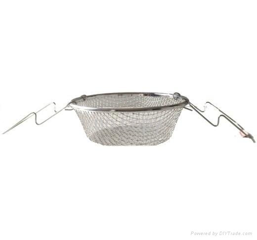 stainless steel frying basket 2