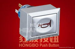 Plastic Push Button Switch（HBS1-AWJ-11T)