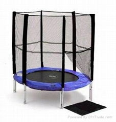 big trampoline 8-16ft with ladder and safety enclosure