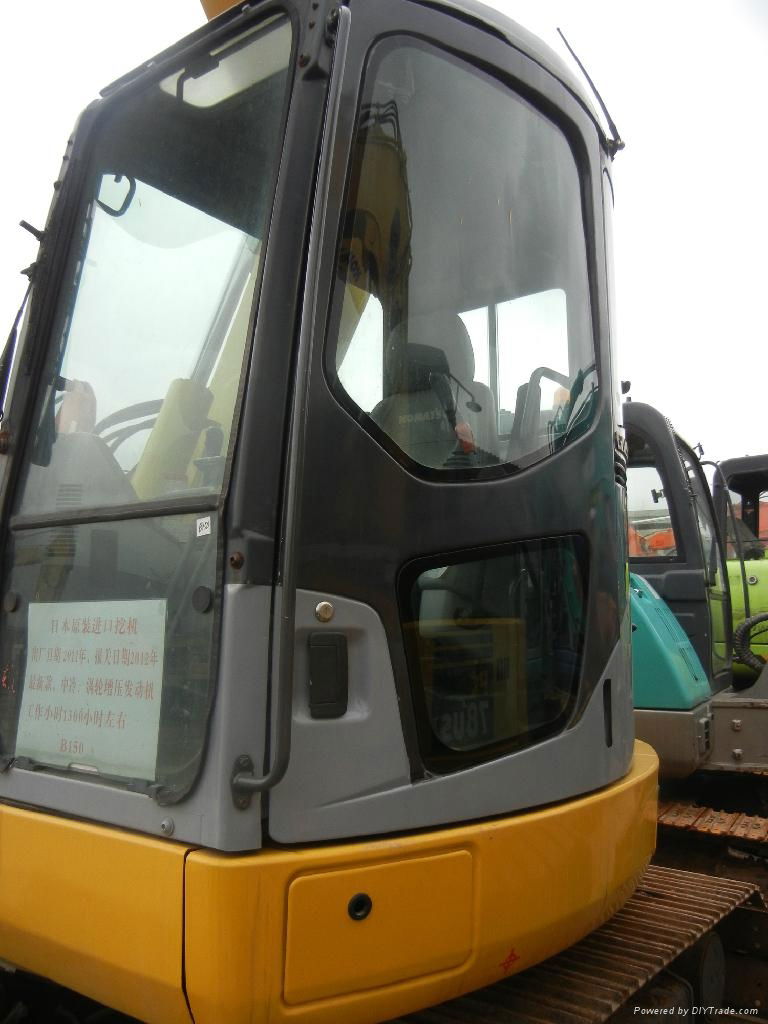 used Komastu PC78US-6 crawler excavator 4