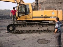 used HYUNDAI R455LC-7 crawler excavator 