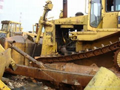 Used Caterpillar D9N crawler bulldozer 