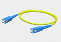 MU-MU Fiber-optic Patch Cord with PC/UPC/APC Ferrule End-face