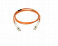 LC-LC MM Duplex Fiber-optic Patch Cord for Passive Optical Networks