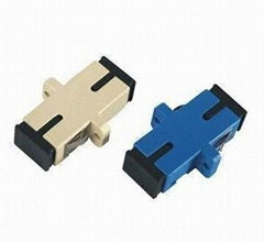 SC SX Adapters, Used for Telecommunications and Different Colors