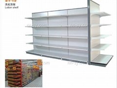 supermarket gondola shelf