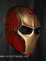 custom paintball mask BB Gun Mask Iron Man 1