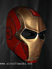 custom paintball mask BB Gun Mask Iron Man
