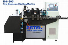 Auto ring making and welding integrated machine