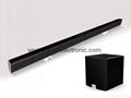 Slim Sound Bar Home Theater for Flat TV