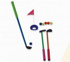 kids foam rubber golf set