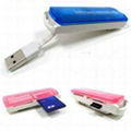 USB multi-function card reader  free shipping 1