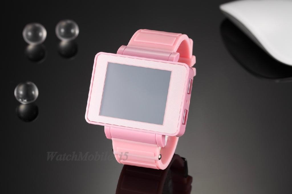  watch mobile  with mini camera and mp3 player   5