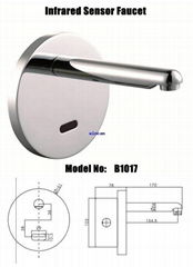  Sensor Faucet, bathroom sink faucet, bristan taps