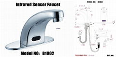 sensor tap ,sensor faucet ,automatic tap ,automatic faucet