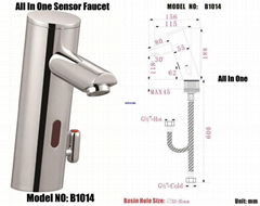 Sensor Faucet, bathroom sink faucet, bristan taps