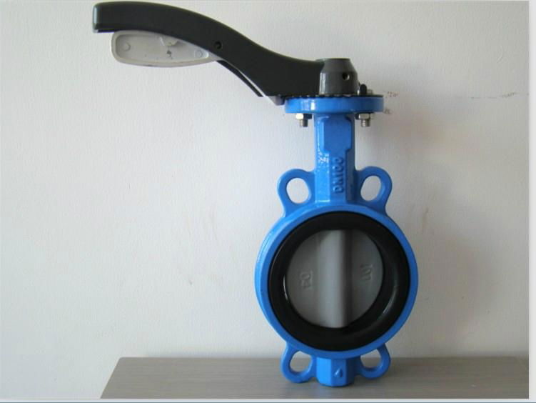 Soft Sealed Butterfly Valve with Handle