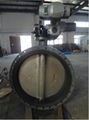 Rubber Lined Concentric Flanged Butterfly Valve 1