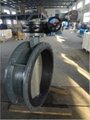 Rubber Lined Concentric Flanged Butterfly Valve 2