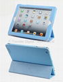 hot sale   Leather Case with stand for ipad best price 1