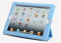 hot sale   Leather Case with stand for ipad best price 2