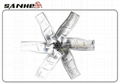 Swung hammer type ventilation fan 2