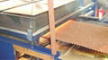 Evaporative cooling pad production line 5