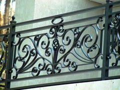 Wrought Iron Balcony Railing