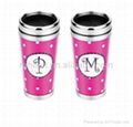 Stainless steel travel mug  1