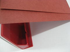 Red insulative transformer paperboard