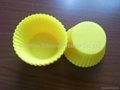 Silicone cup cake molds 