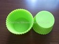 Silicone cup cake molds  2