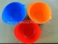 2012 newest design silicone mixing bowl