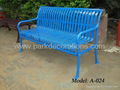 metal park bench garden furniture 5