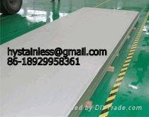 No.1 hot rolled stainless steel plate