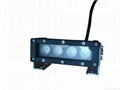 5.5inch 20W Single Row LED light bar with 5W CREE-XP LEDS