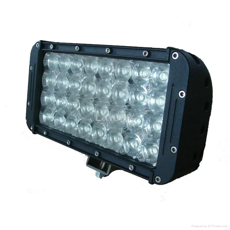 Powerful Four Row 72W LED working light,LED offroad light  2